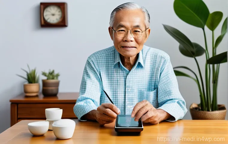 원격의료 서비스의 사용자 참여 증진 방안 - **Prompt 1: Family Telehealth Consultation at Home**
    "A heartwarming scene depicting a young Vie...
