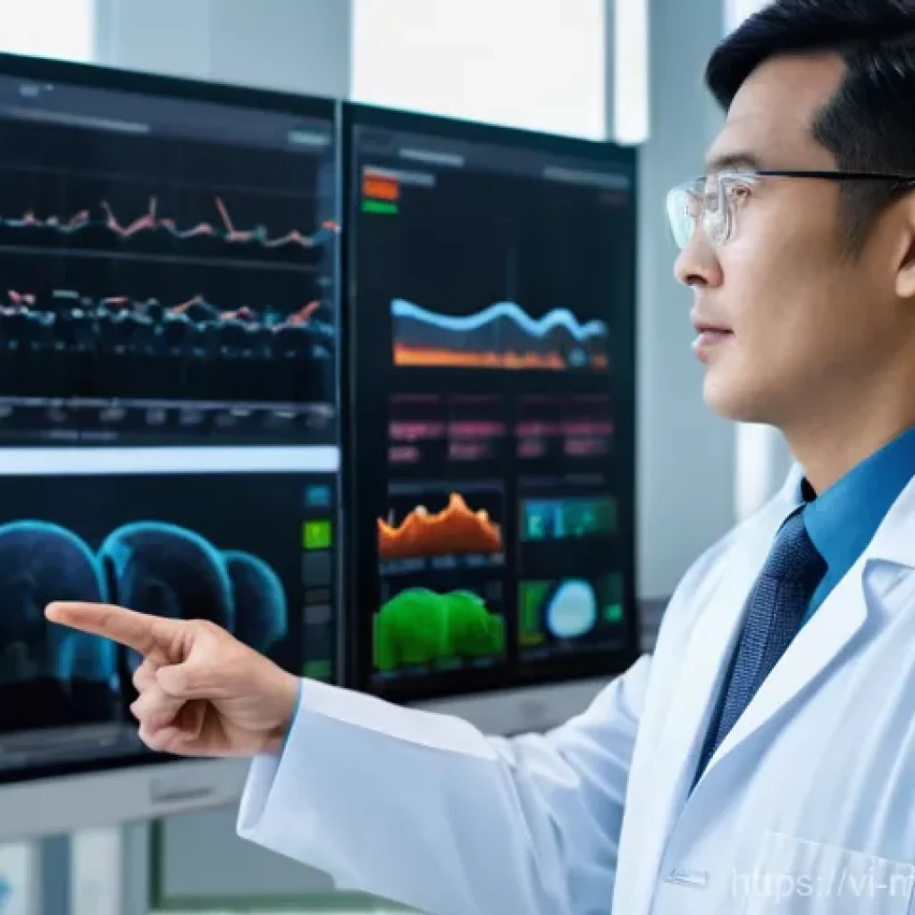 원격의료 서비스에서의 기술 혁신 동향 - **Prompt 1: The Future of Diagnostics with AI and Big Data in a Vietnamese Clinic**
    "A clean, mo...