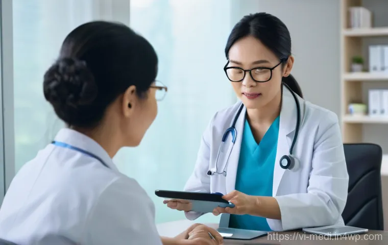 원격의료 서비스에서의 기술 혁신 동향 - **Prompt 1: The Future of Diagnostics with AI and Big Data in a Vietnamese Clinic**
    "A clean, mo...